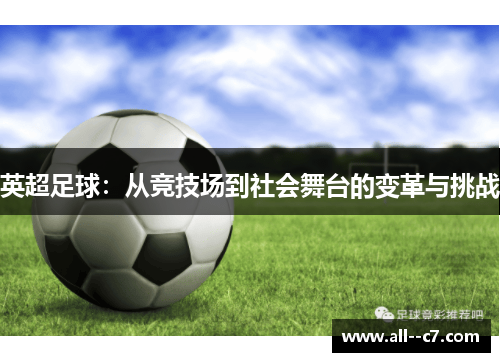 英超足球：从竞技场到社会舞台的变革与挑战
