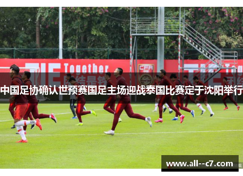 中国足协确认世预赛国足主场迎战泰国比赛定于沈阳举行